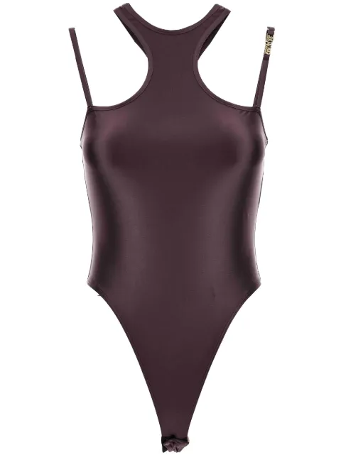 Versace Jeans Couture body con letras del logo