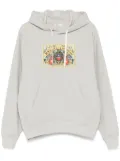 Bally graphic-print hoodie - Grey