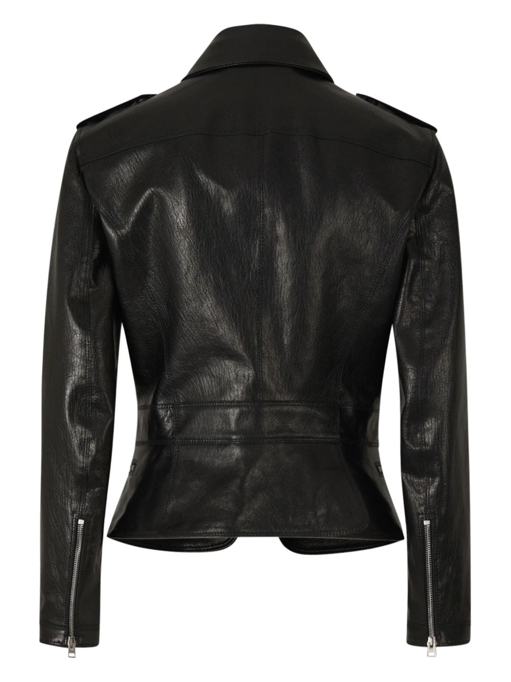 TOM FORD leather jacket - Zwart