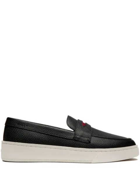 Bally grained leather sneakers