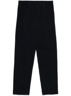 Homme Plissé Issey Miyake Cargo Trousers | Green | FARFETCH AU