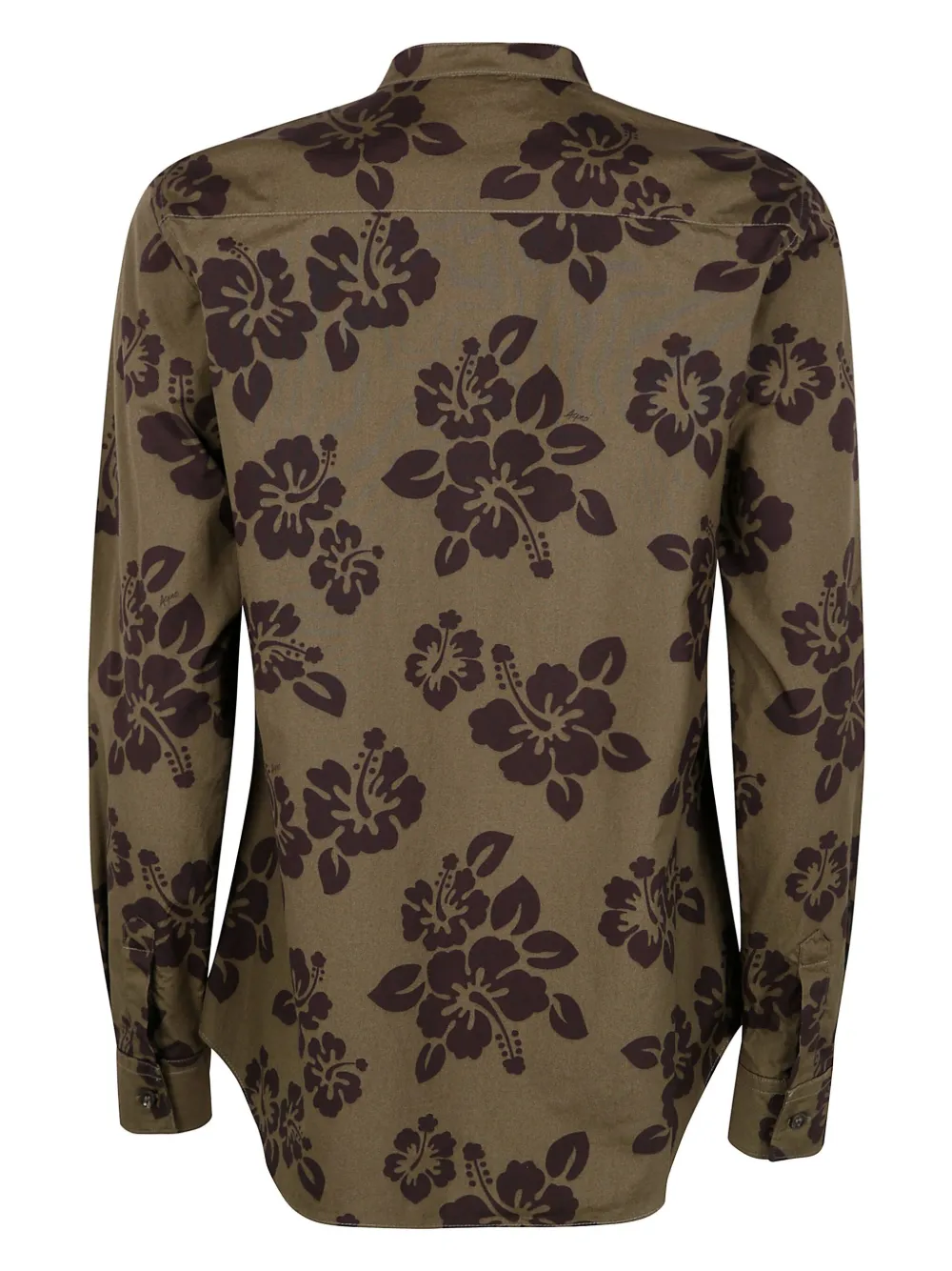 ASPESI floral-print shirt - Bruin