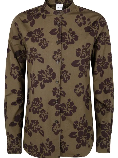 ASPESI floral-print shirt