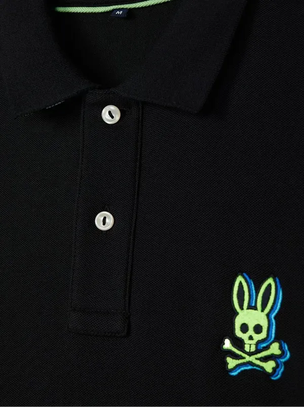 Psycho Bunny Sanderson ポロシャツ | ブラック | FARFETCH JP