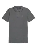 Psycho Bunny Logan logo-embroidered polo shirt - Grey