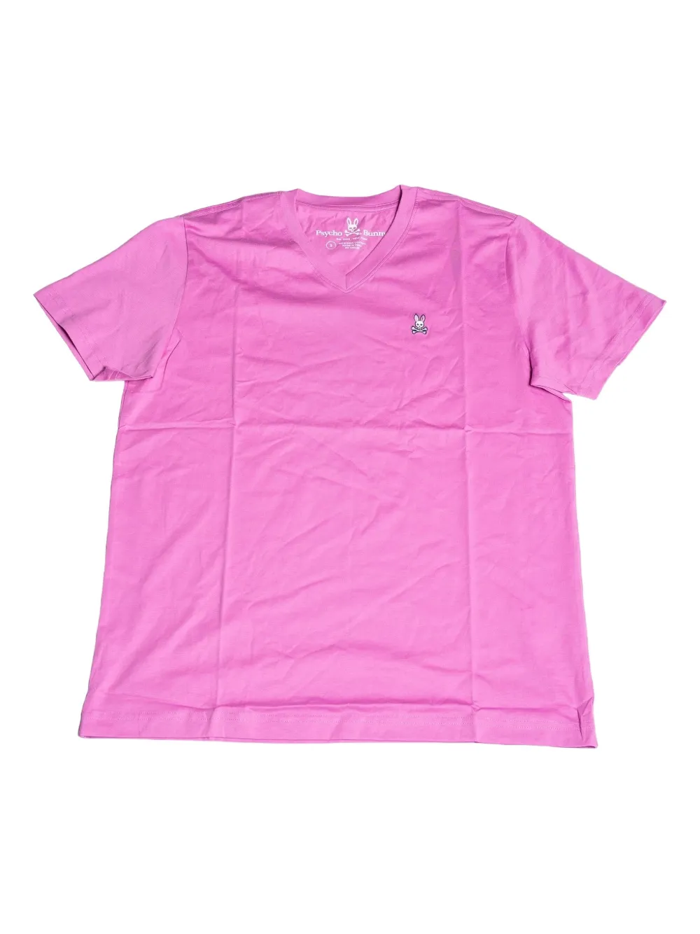 Psycho Bunny V-neck T-shirt | Purple | Image 1