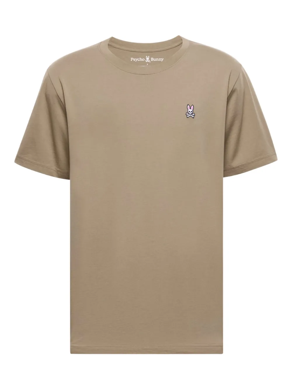 Psycho Bunny crew-neck "Antique Taupe" T-shirt | Neutrals | Image 1