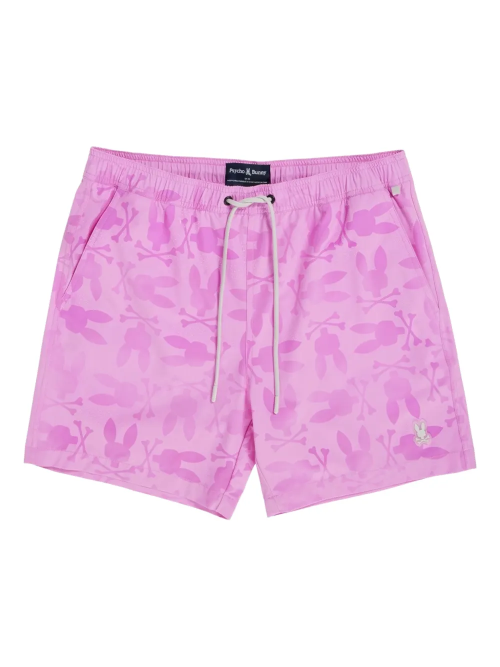 Psycho Bunny Malta swim shorts | Pink | Image 1