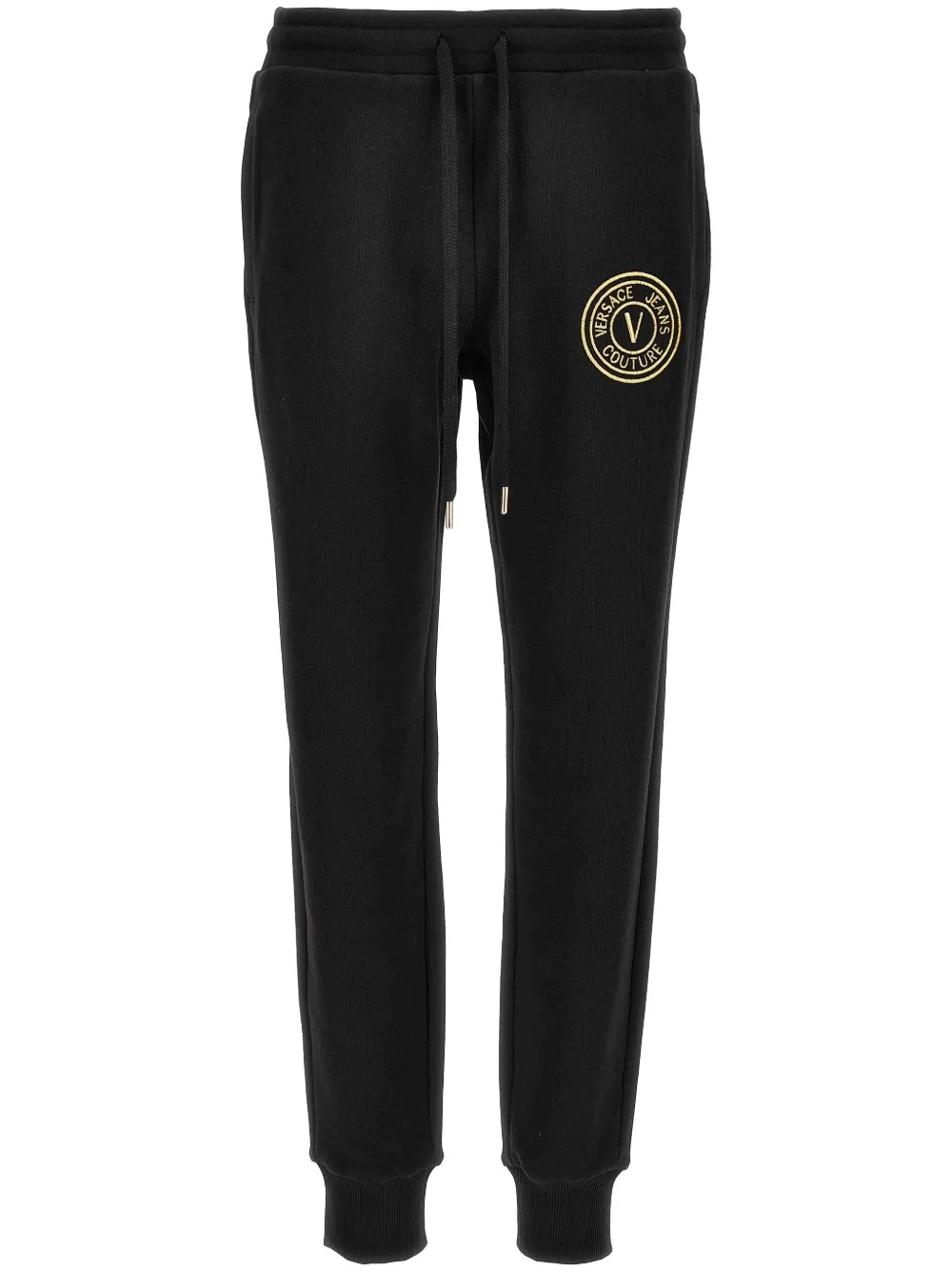 VERSACE JEANS COUTURE V-EMBLEM TRACK TROUSERS