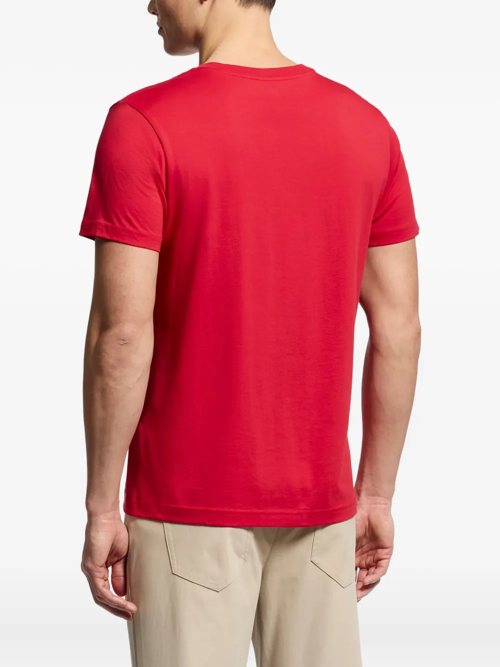 Psycho Bunny Katoenen T-shirt Rood