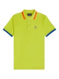 Psycho Bunny Hayfield contrast-collar polo shirt - Green