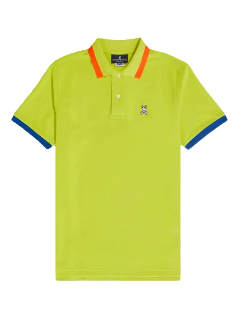 Psycho Bunny Hayfield contrast-collar polo shirt