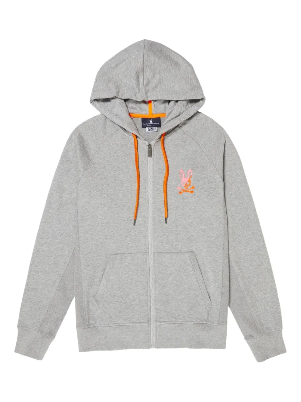 Psycho Bunny Drake hoodie | Grey | Image 1