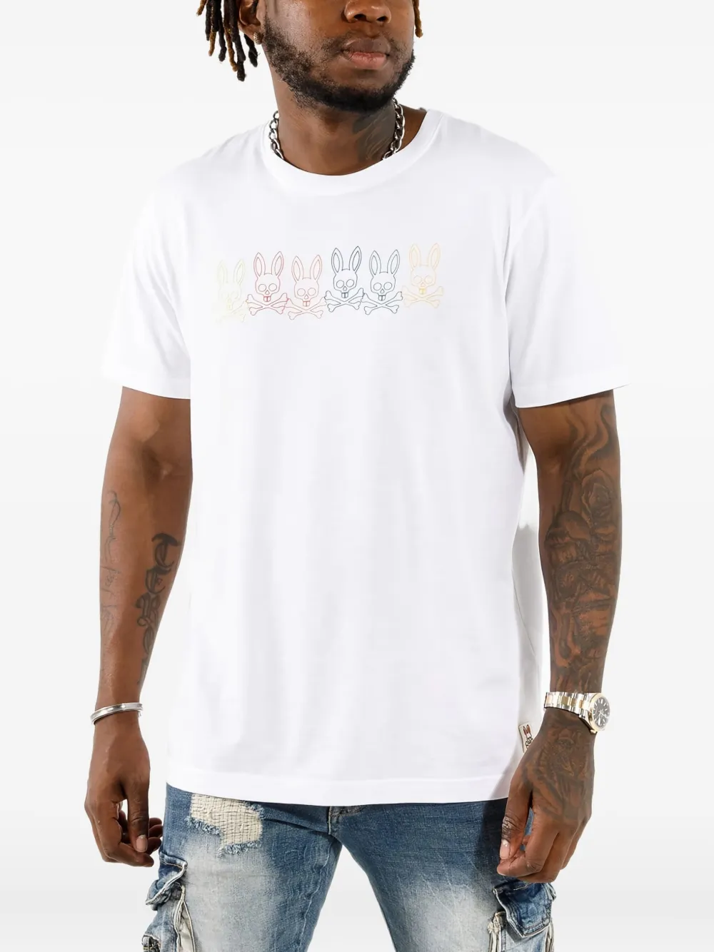 Psycho Bunny playera Barbon | blanco | Image 1
