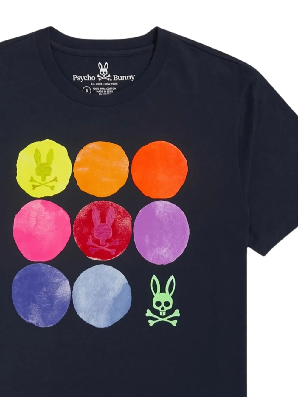 Psycho Bunny Bicknell T-shirt Blauw