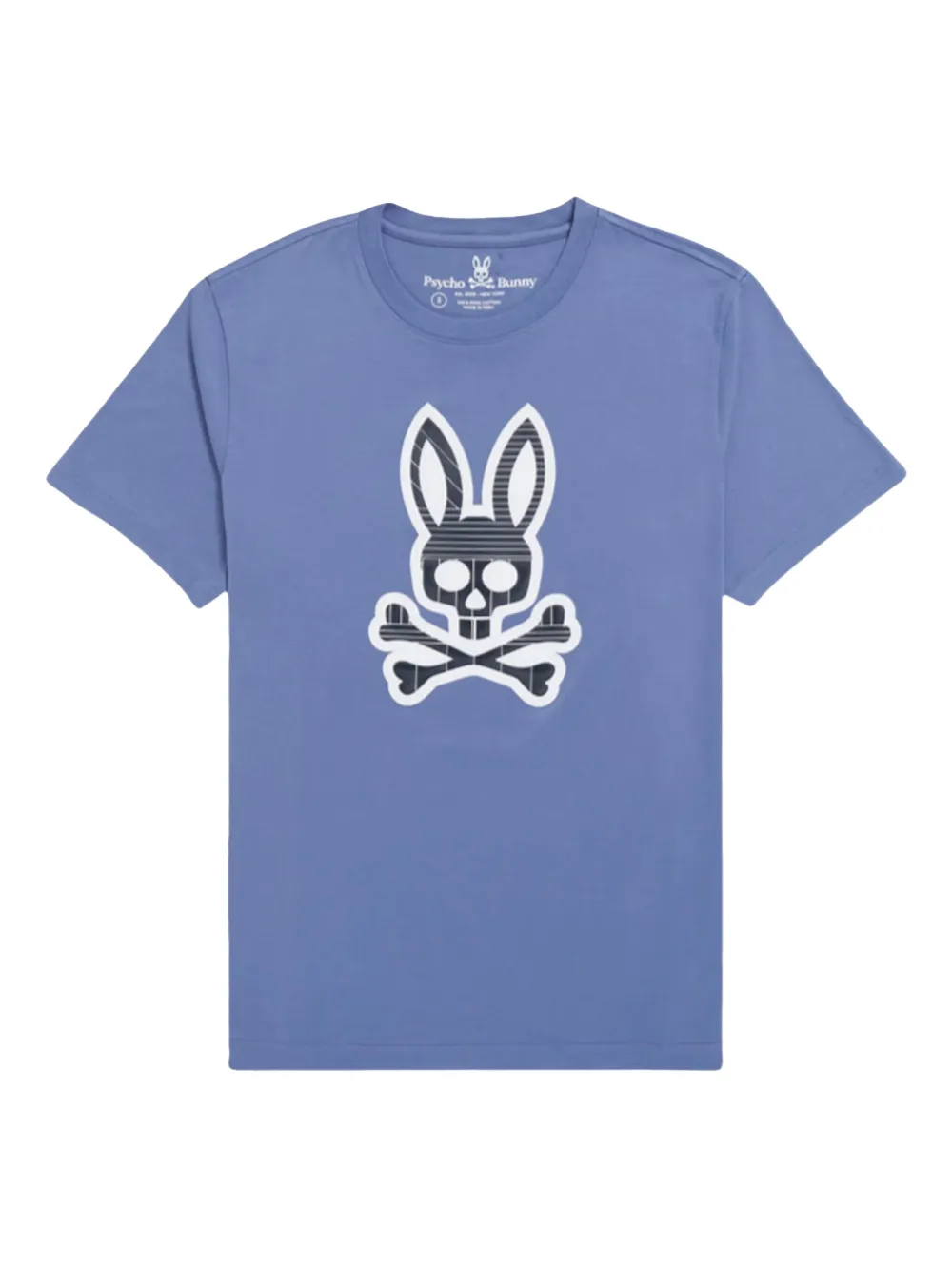 bunny-print T-shirt