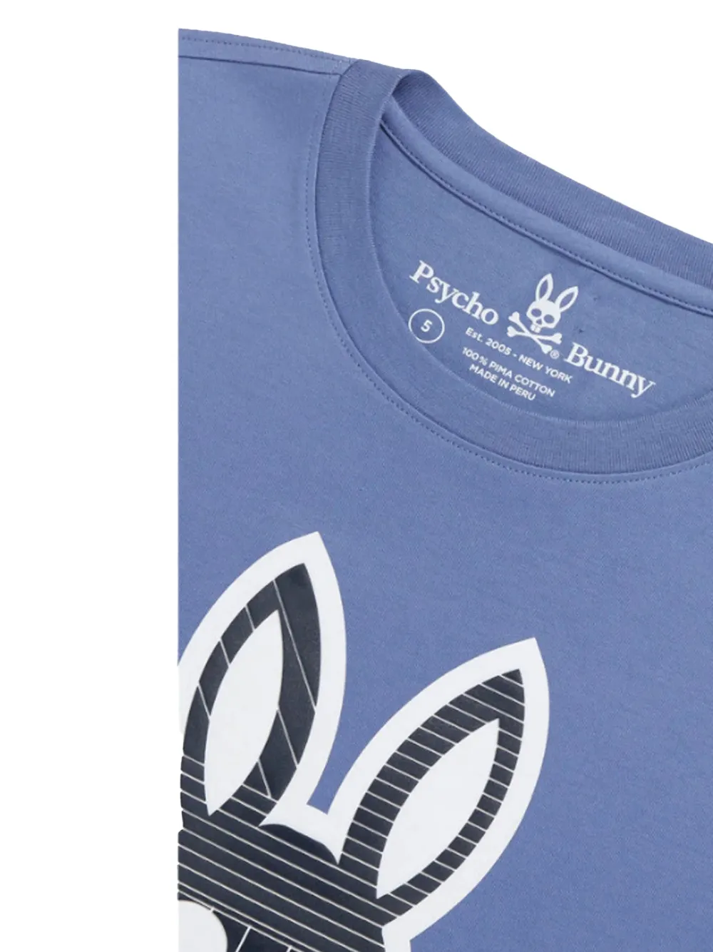 Psycho Bunny Bunny-print T-shirt In Blue