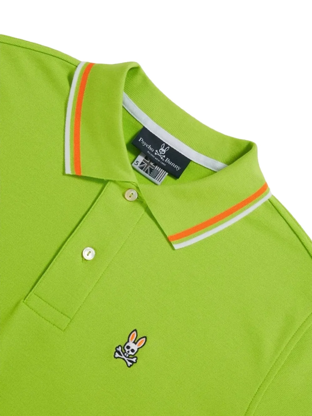 Psycho Bunny Lincoln poloshirt - Geel