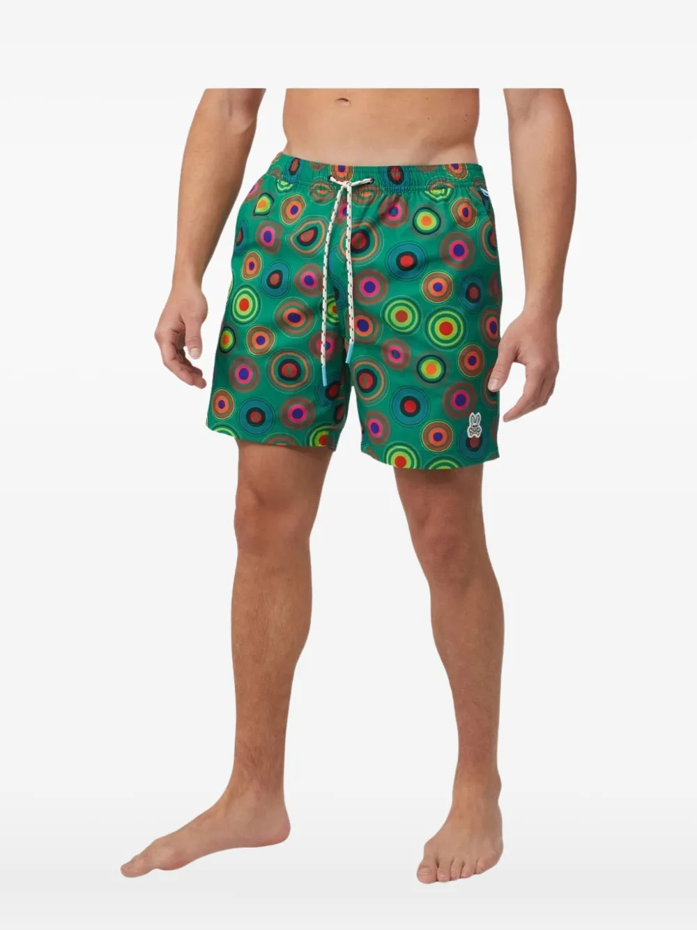 Psycho Bunny Andrew Swim Shorts In Green