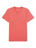 Psycho Bunny V-neck ""Grapefruit"" T-shirt - Pink