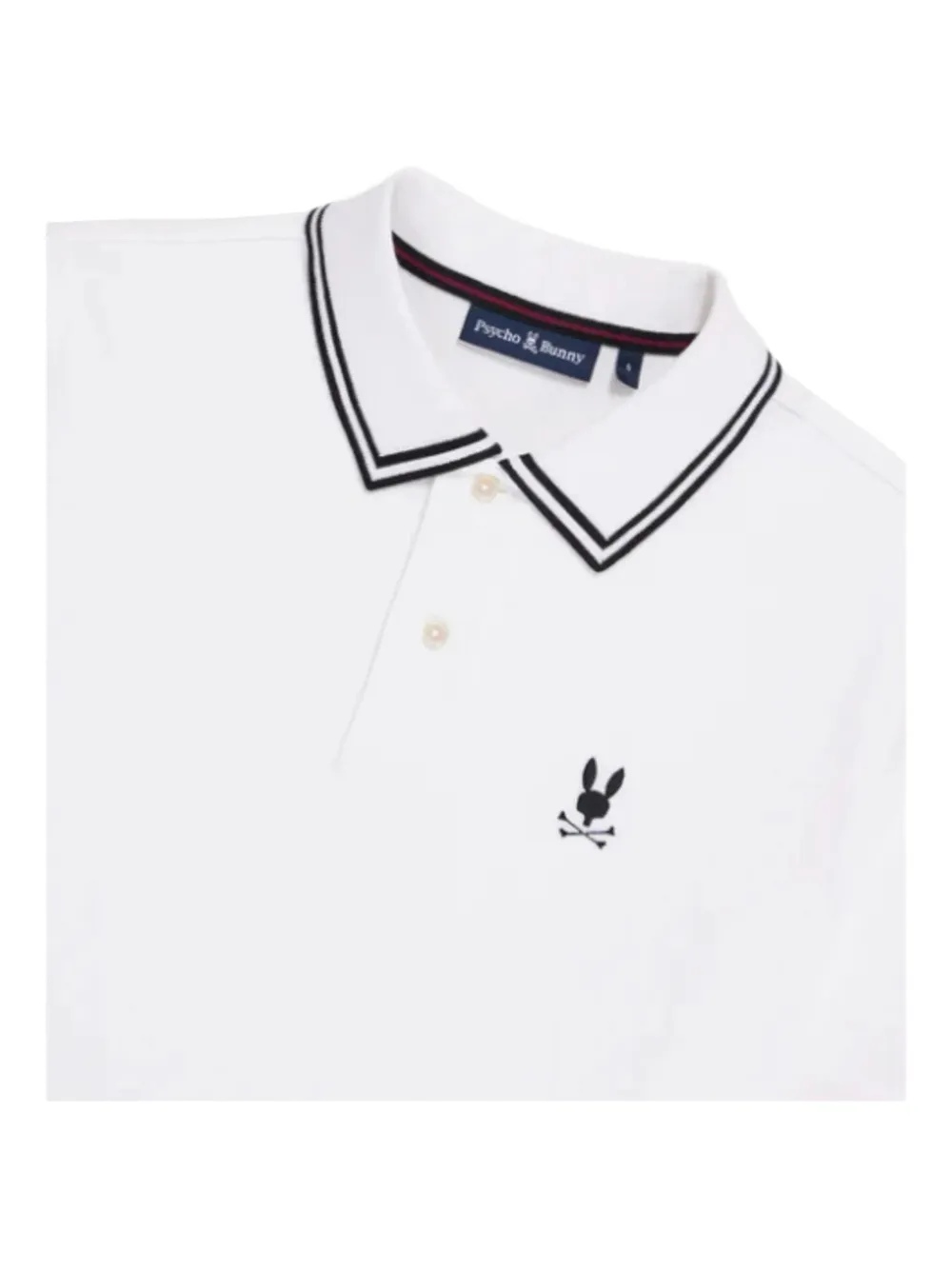 Psycho Bunny Polo Lambert - Bianco