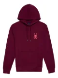 Psycho Bunny embroidered logo hoodie