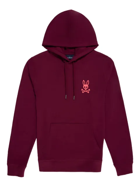 Psycho Bunny embroidered logo hoodie