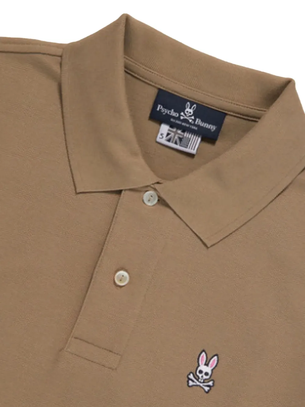 Psycho Bunny cotton polo shirt - Bruin