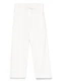 Paolo Pecora Kids drawstring trousers - White