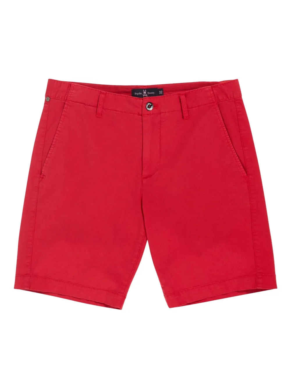 Psycho Bunny Diego "Brilliant Red" chino shorts | Red | Image 1