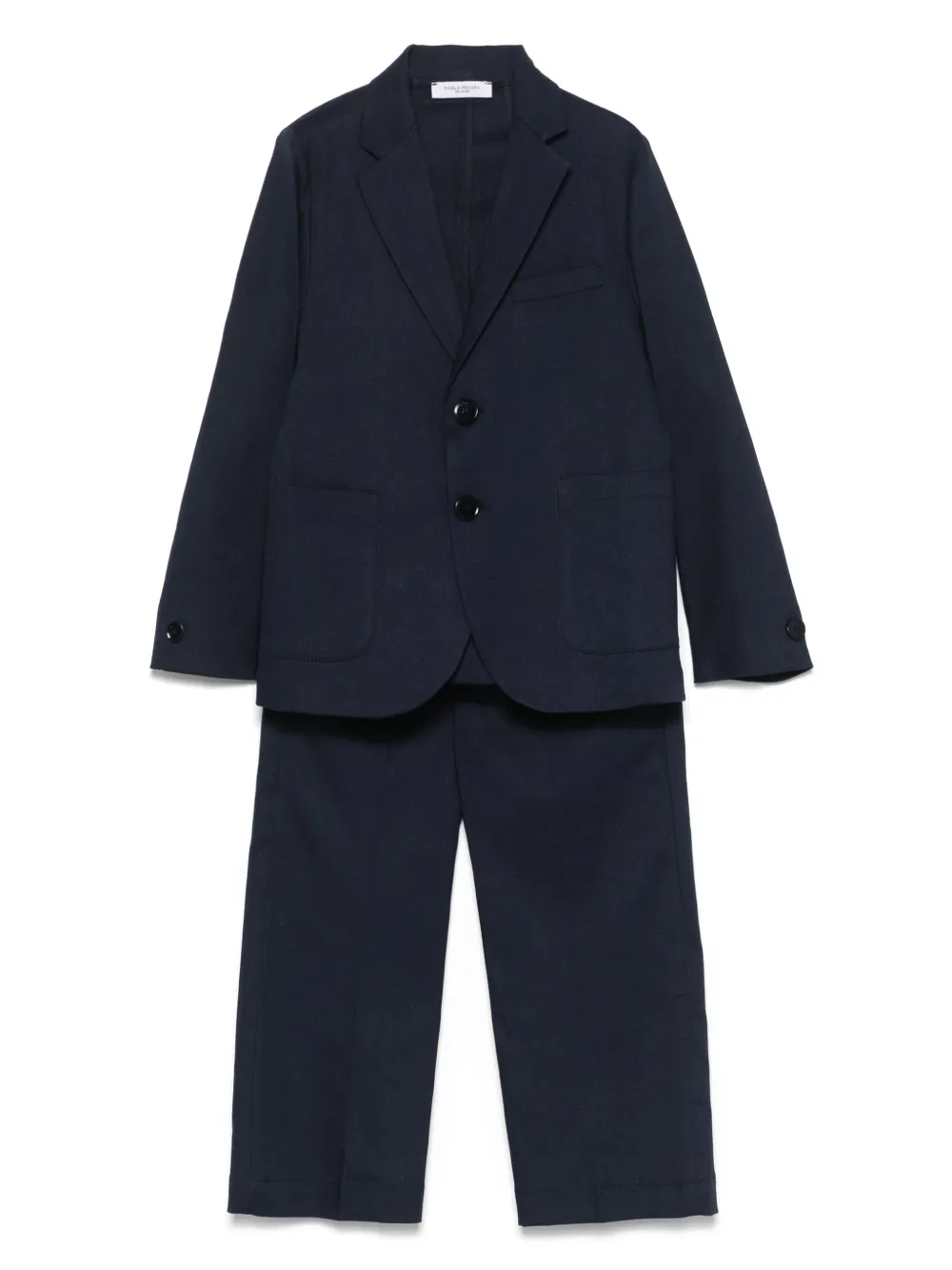 Paolo Pecora Kids Completo in twill | blu | Image 1