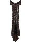 Atu Body Couture sequin gown - Brown