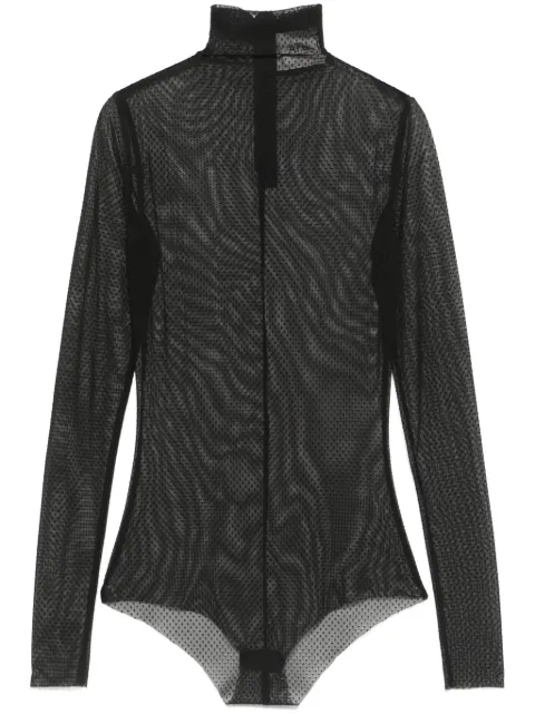 Atu Body Couture point d'esprit tulle bodysuit 