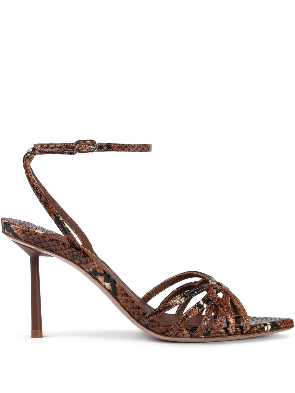 Le Silla 80mm Bella sandals Brown