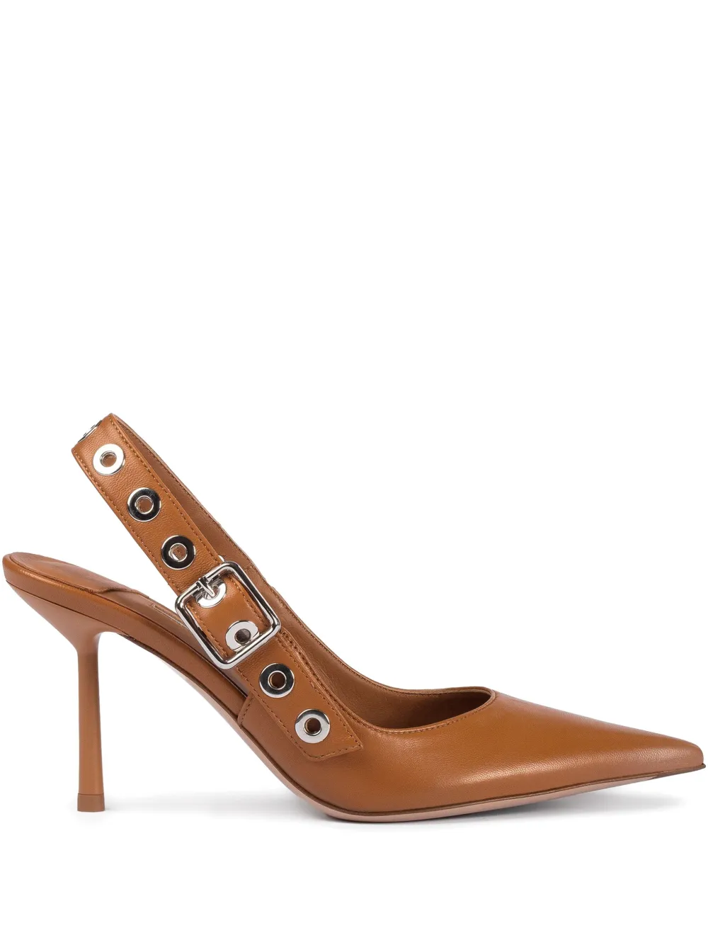 Le Silla 80mm Courtney slingback pumps Brown