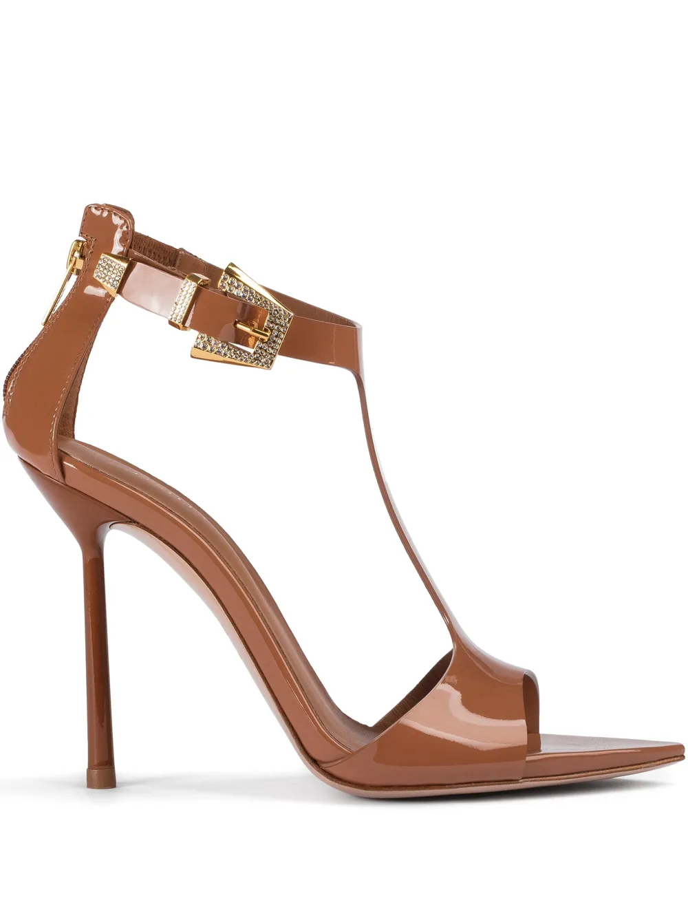 Le Silla 110mm Tess sandals Brown