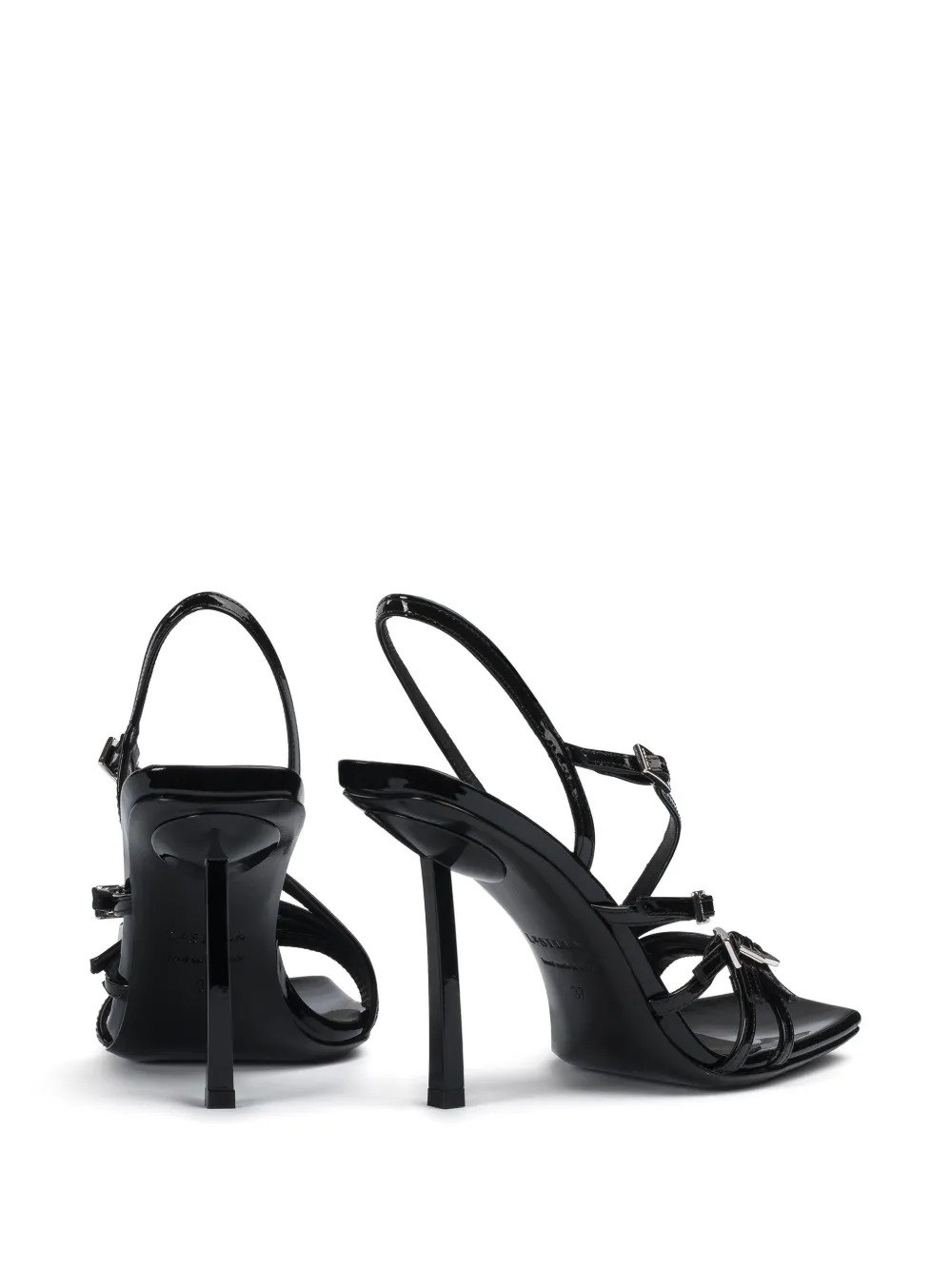 Le Silla 95mm Scarlet sandals Black