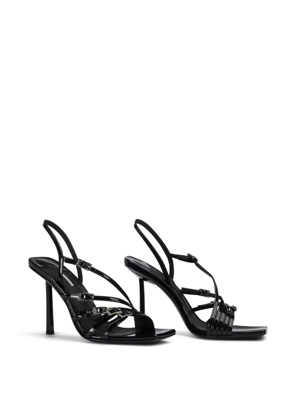 Le Silla 95mm Scarlet sandals Black