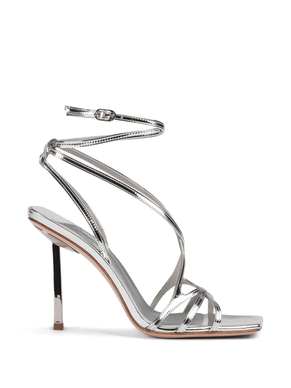 Le Silla 95mm Belen sandals - Zilver