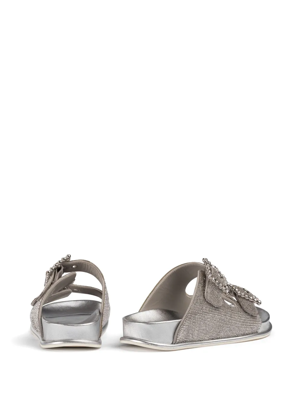 Le Silla Badslippers Zilver