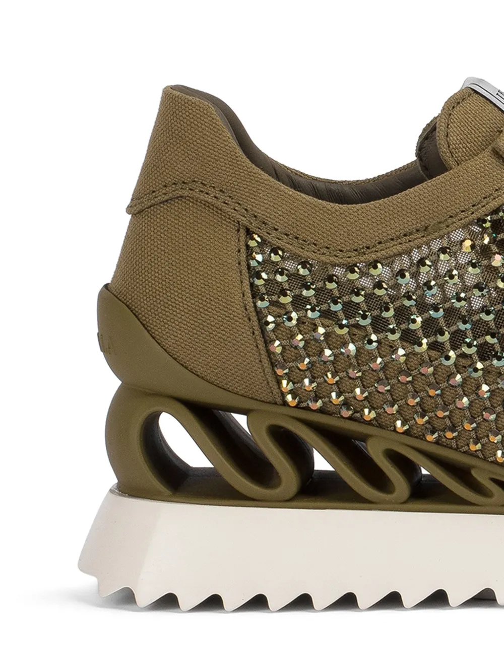 Le Silla Gilda Wave sneakers - Groen