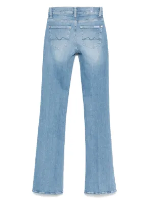 デニム・ジーパン 7 For All Mankind Stretch denim Jasper wide-leg jeans 7 For All Mankind アメリカ製【7 FOR ALL MANKIND】セブン