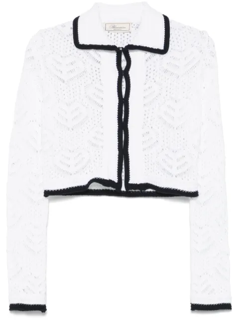 Blumarine open-knit cardigan