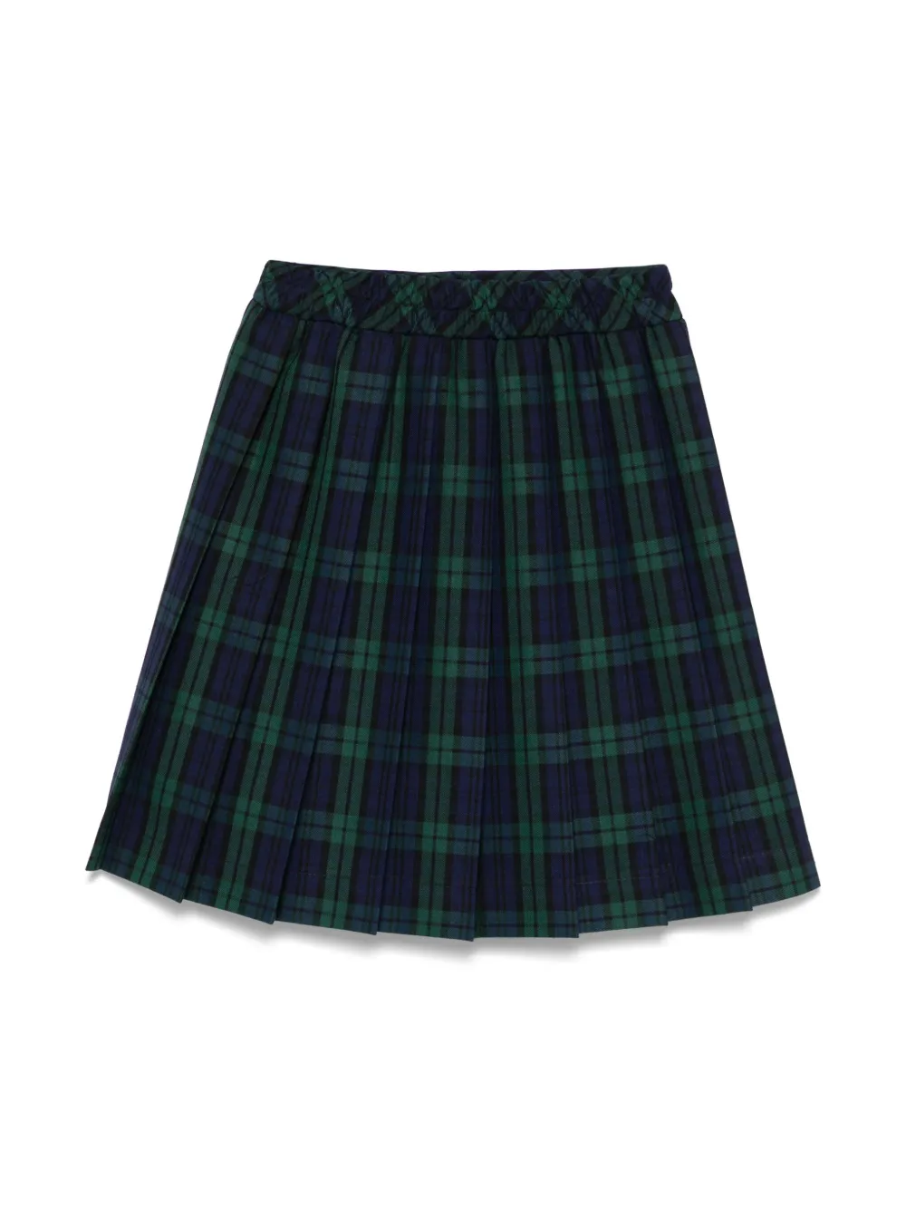 Monnalisa Mini-rok met tartan ruit - Blauw