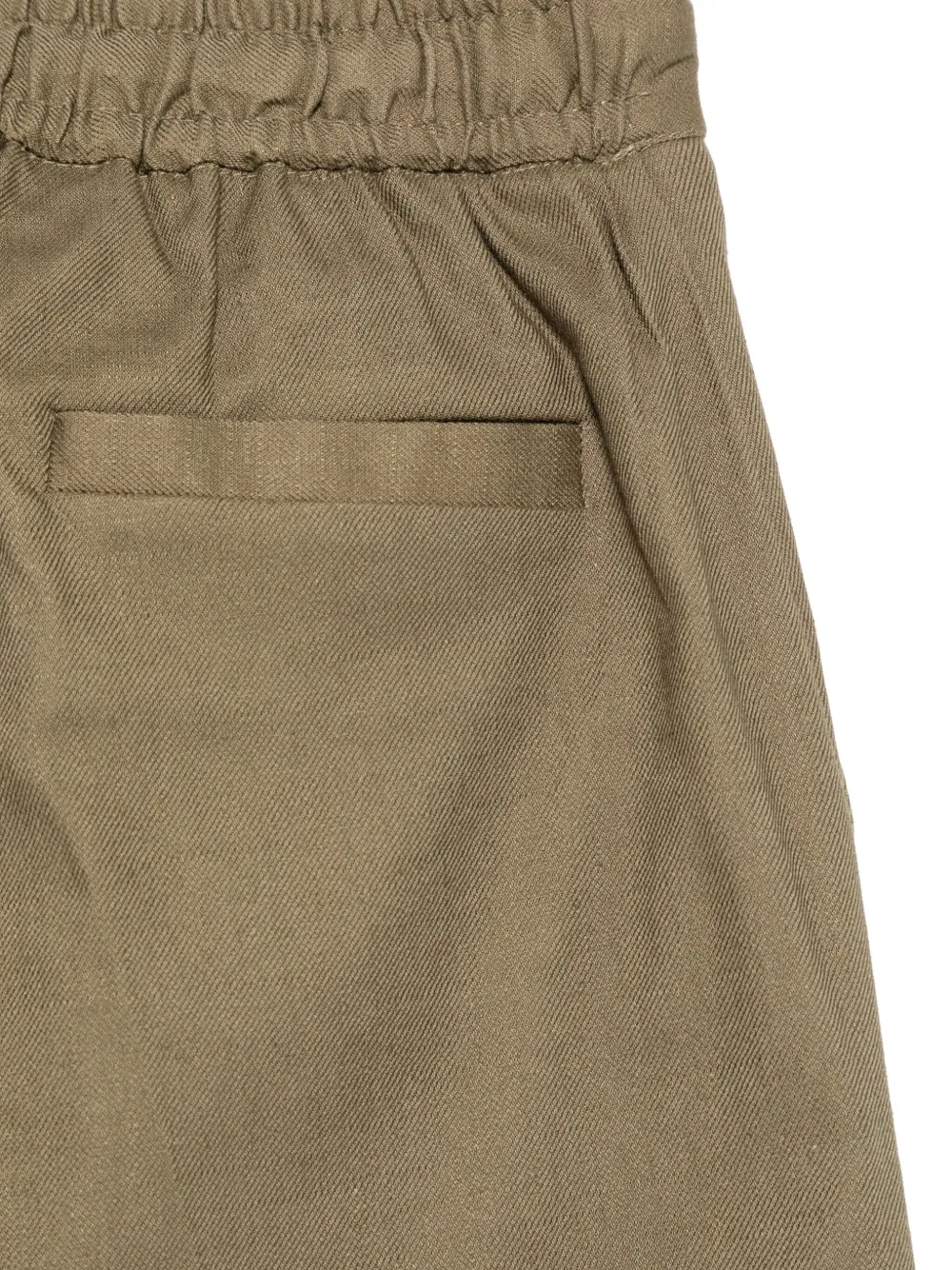PAOLO PECORA DRAWSTRING BERMUDA SHORTS