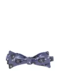 Paolo Pecora Kids floral-print bow tie - Blue