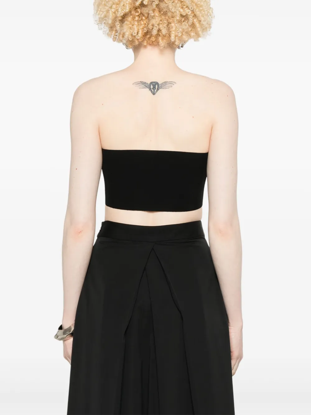 Fabiana Filippi Bandeau top Zwart