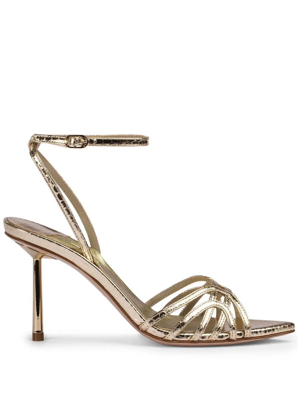 Le Silla 80mm Bella sandals Gold