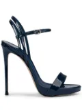Le Silla 120mm Gwen sandals - Blue