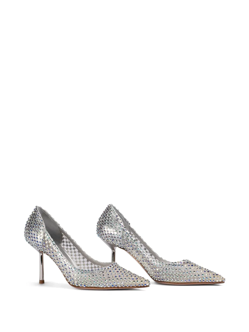 Le Silla 80mm Gilda pumps - Zilver